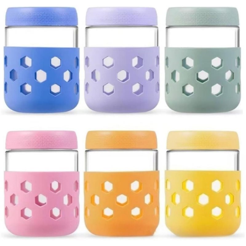 Meal Prep Oatmeal - ABMR-1Set Overnight Oatmeal Jars (With Lid