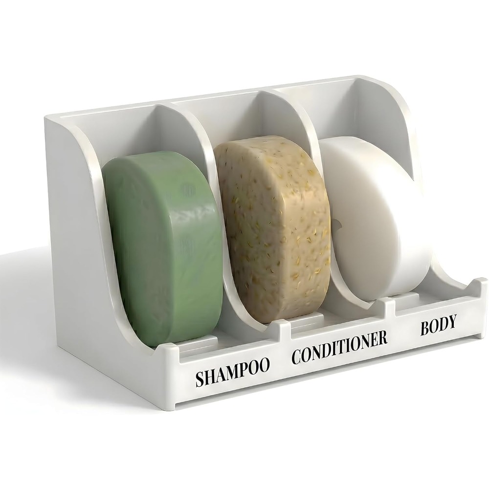 Meal Prep Organizer - No Drill Self Draining Soap Dish