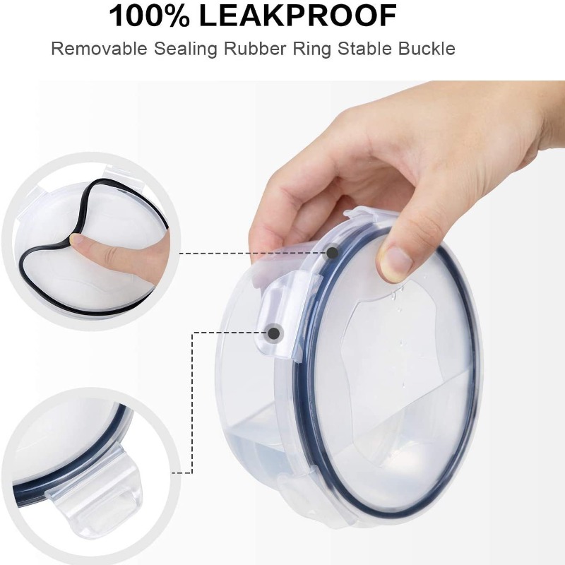 12pcs Airtight Food Storage Co - Meal Prep Veggie 评论和价格