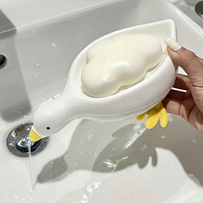 Duck Soap Dish-Cute Self Drain - Meal Prep Organizer 评论和价格