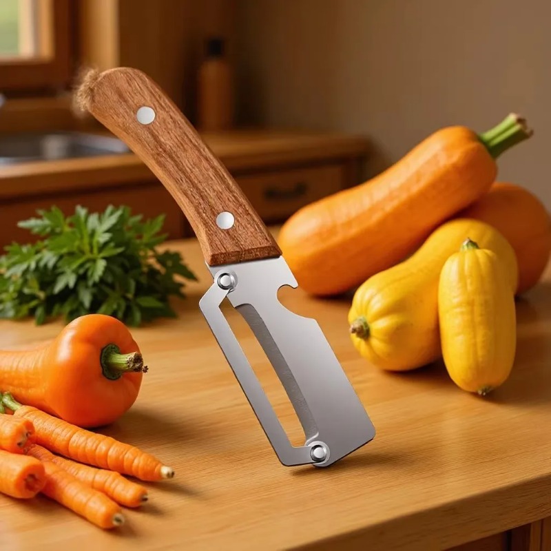 1/2/3/5pcs Oak Wood Handle Sta - Meal Prep Veggie 评论和价格