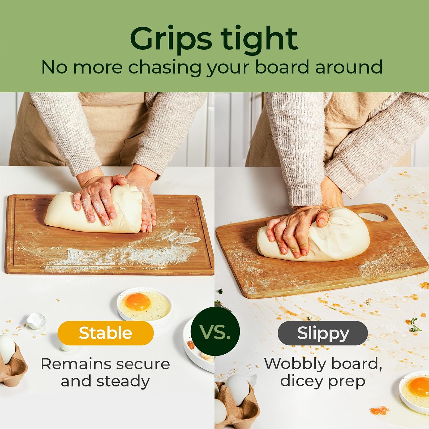 Keechee Bamboo Cutting Board w - Meal Prep Juice 评论和价格