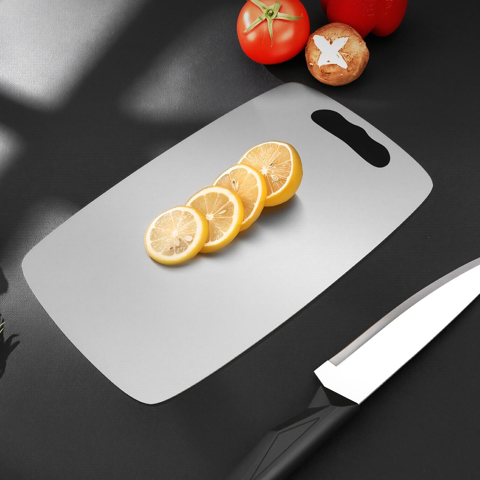 Metal Cutting Board Stainless  - Meal Prep Veggie 评论和价格