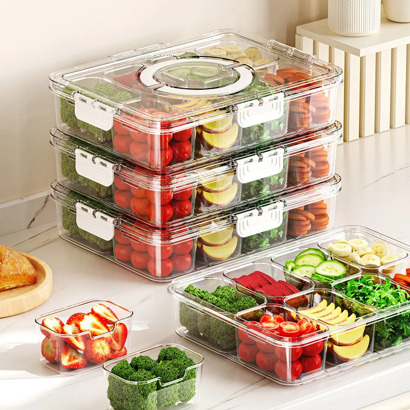 Multi Compartment Food Storage - Meal Prep Veggie 评论和价格