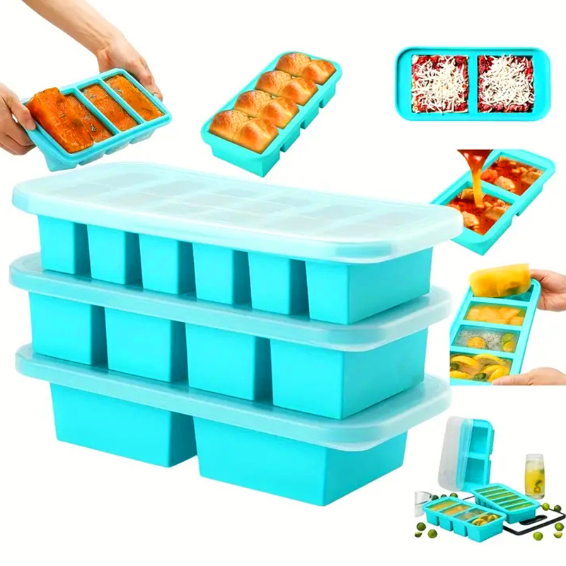 Silicone Freezing Mold Gift Se - Meal Prep Oatmeal 评论和价格