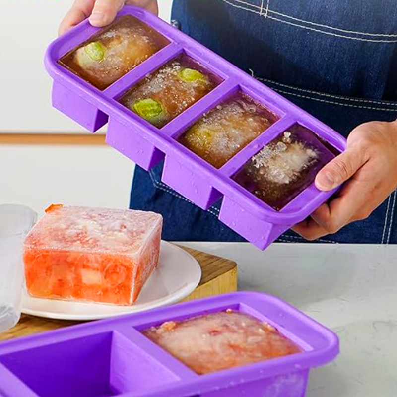 Silicone Freezing Mold Gift Se - Meal Prep Oatmeal 评论和价格