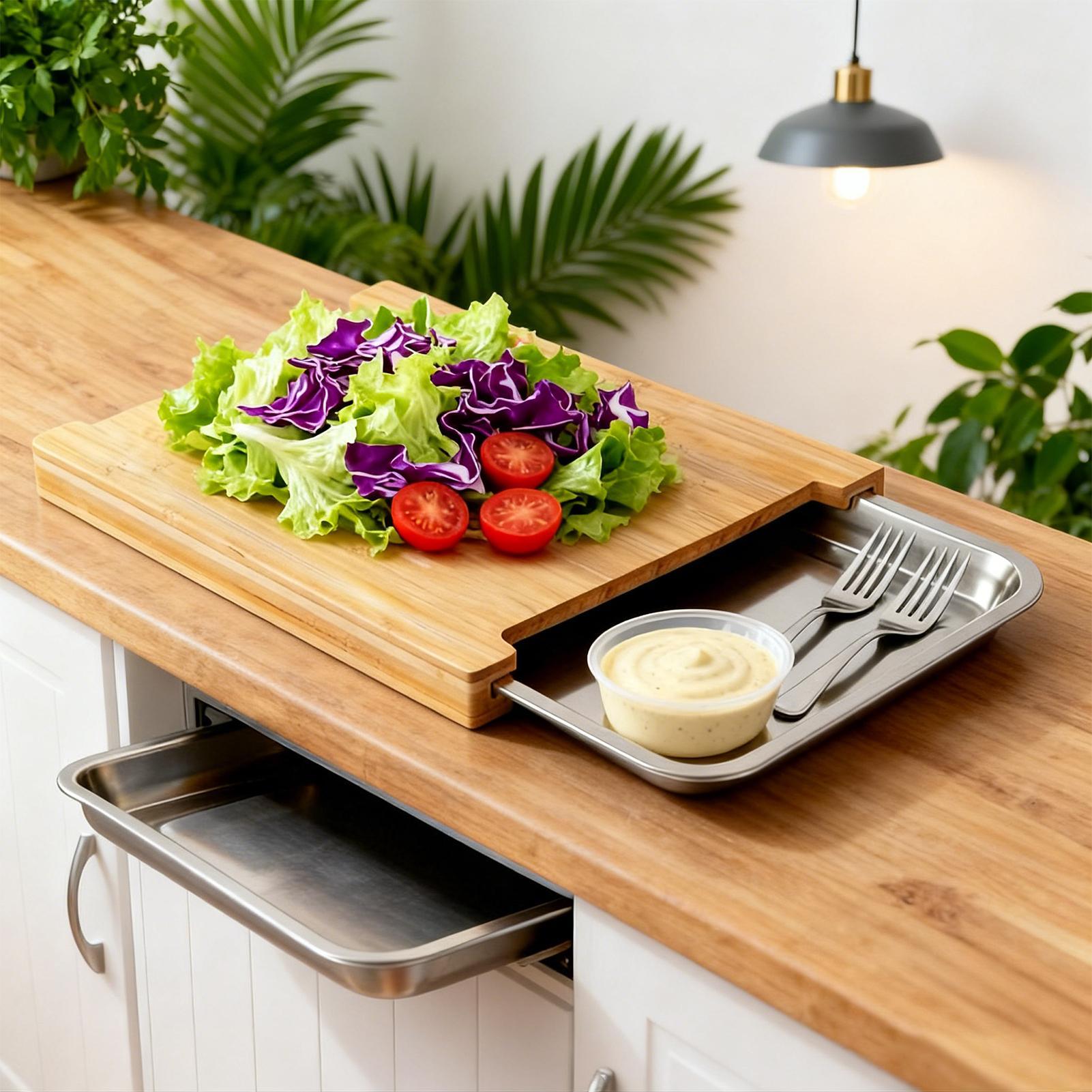 Cutting Board Non-Slip Food Pr - Meal Prep Veggie 评论和价格
