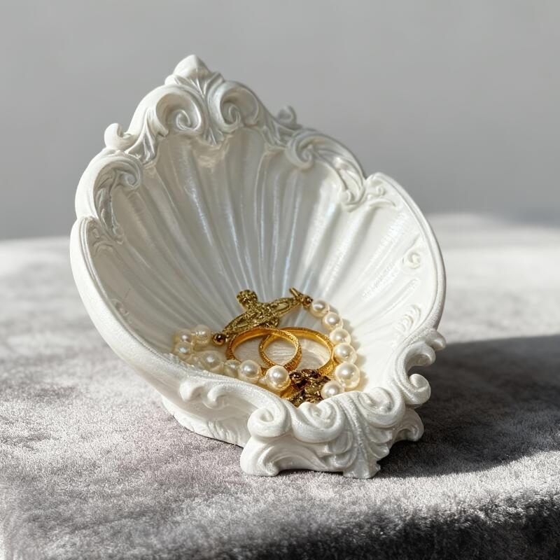 Vintage Shell Shaped Embossed  - Meal Prep Organizer 评论和价格