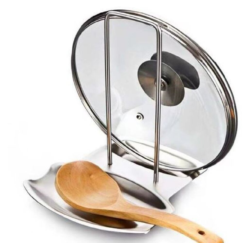 Stainless Steel Pot Lid Holder - Meal Prep Organizer 评论和价格