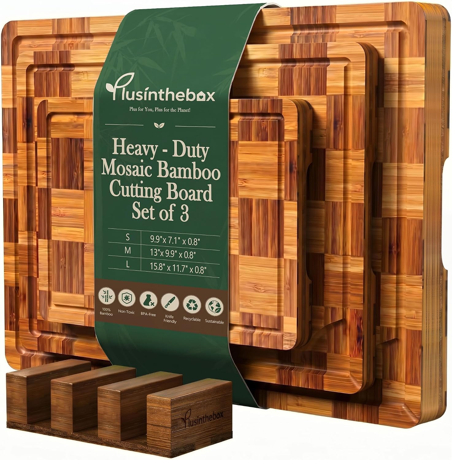 Checkered Cutting Board Set wi - Meal Prep Juice 评论和价格