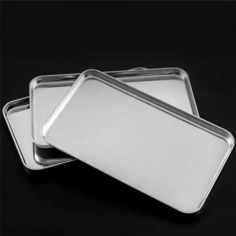 Rectangle Stainless Steel Tray - Meal Prep Organizer 评论和价格